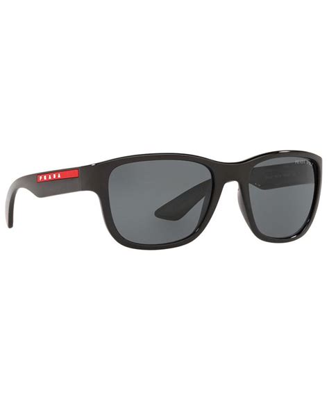 Prada Linea Rossa Men's Polarized Lifestyle Sunglasses, PS 